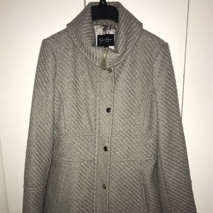Wool coat grey